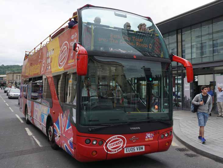 City Sightseeing Bath Bus Co Volvo B7L Ayats 374